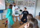 Beseda s pracovníky vsetínské nemocnice Beseda s pracovníky vsetínské nemocnice