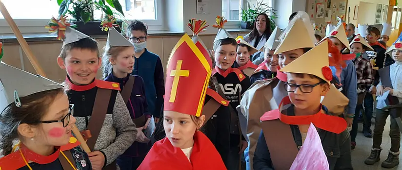 Sv.Řehoř a jeho koledníci