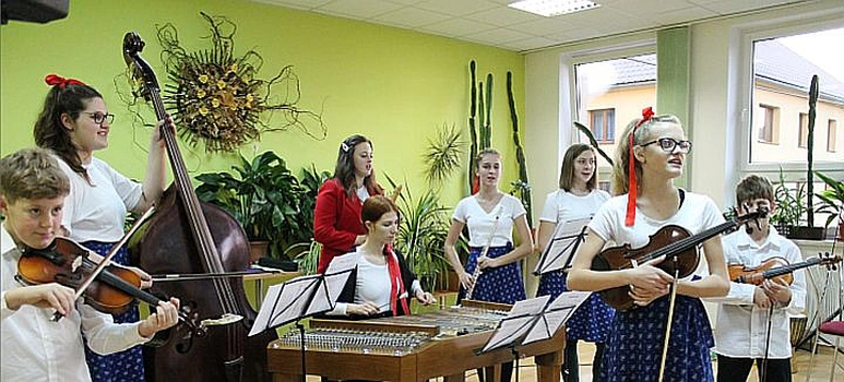 Malá Kotula na jarmarku