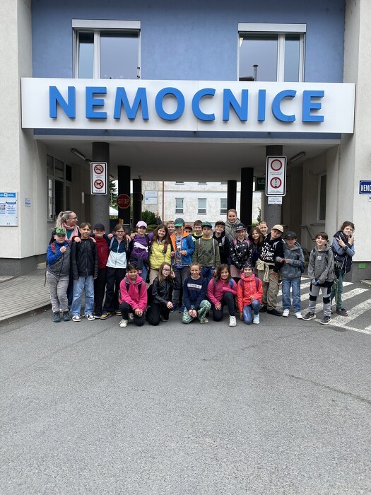 Čtvrťáci navštívili "Den s nemocnicí"