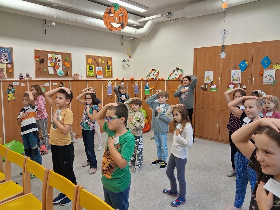 Beseda s paní spisovatelkou v družině