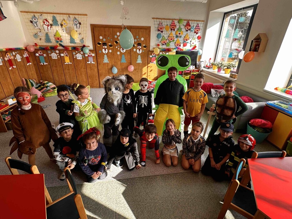 Maškarní karneval ve školní družině