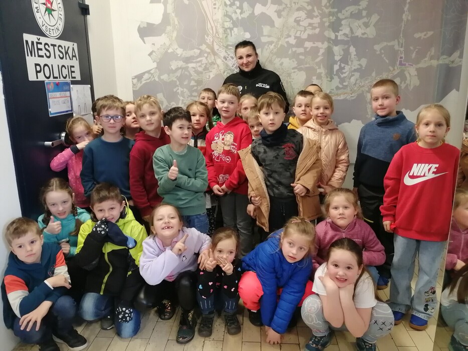 Exkurze na služebně MP ve Vsetíně